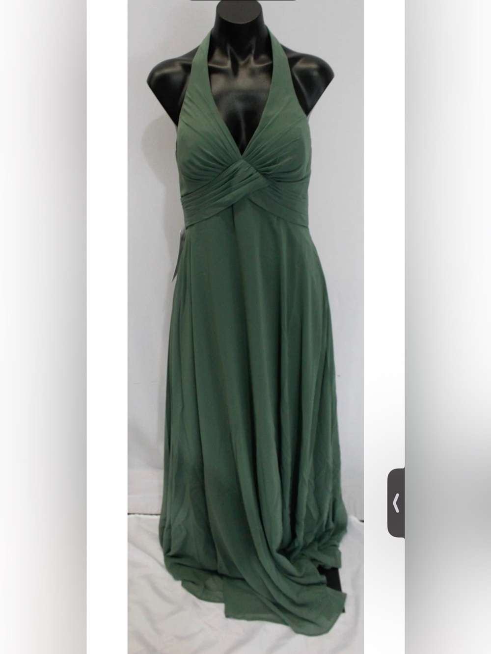 Azazie Eucalyptus Dress - Tessie